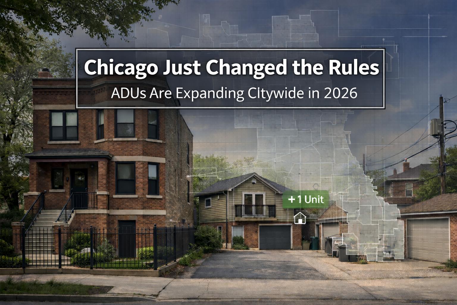 Chicago Goes Citywide with ADUs: What Landlords Need to Know by 2026